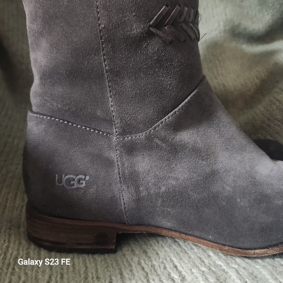 Y2K Ugg Cailyn Midcalf Suede Boot 8.5 - Picture 4 of 9